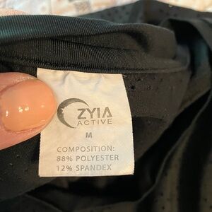 Lot of 3 Zyia mesh workout tanks